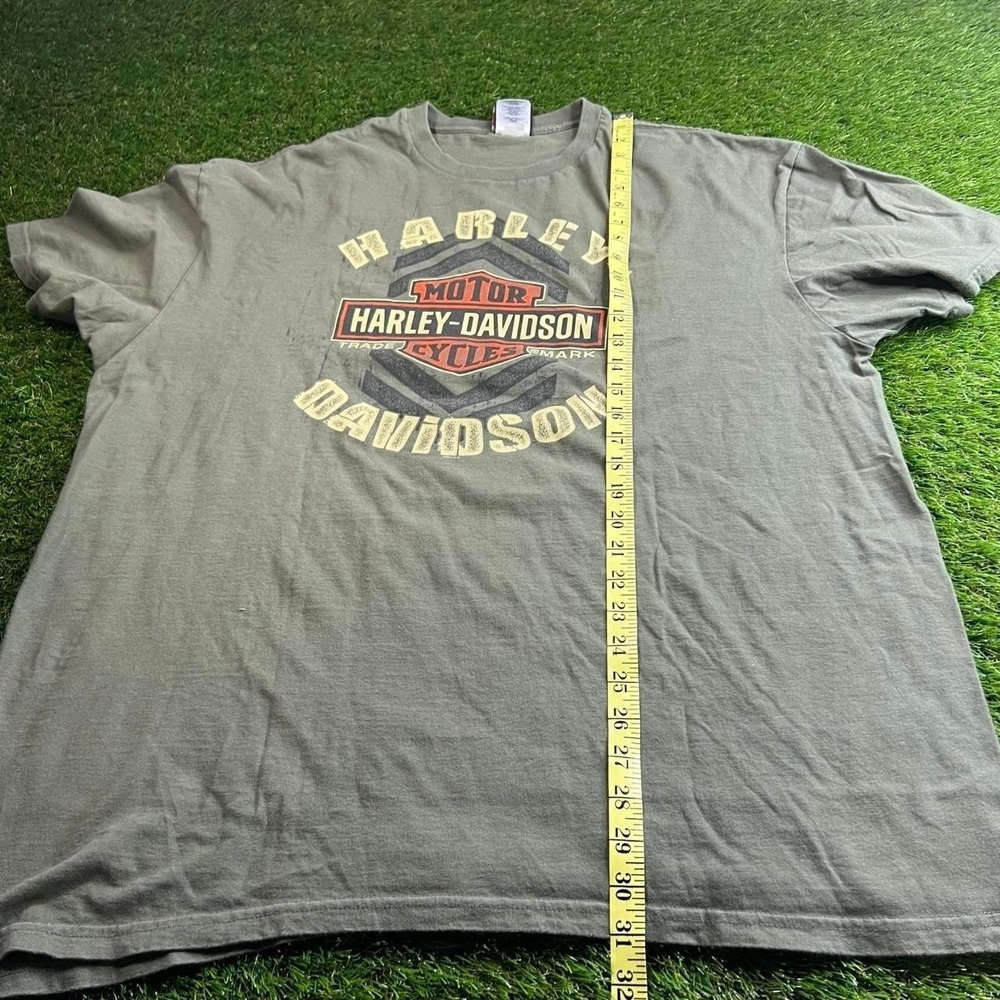 Harley Davidson San Jacinto Pasadena Texas Graphic T Shirt Gray Size 2XL - Picture 7 of 7